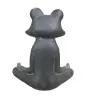 Product image 3 of the product “meditation frog, 30 cm high, antique finish ”